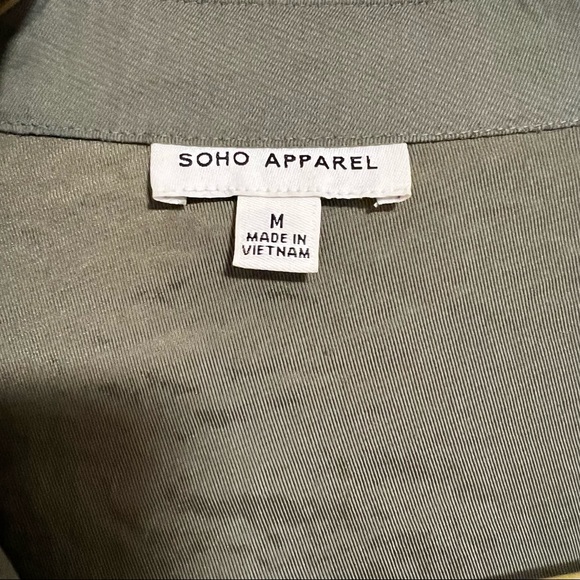 Olive Green Blazer - Picture 6 of 9